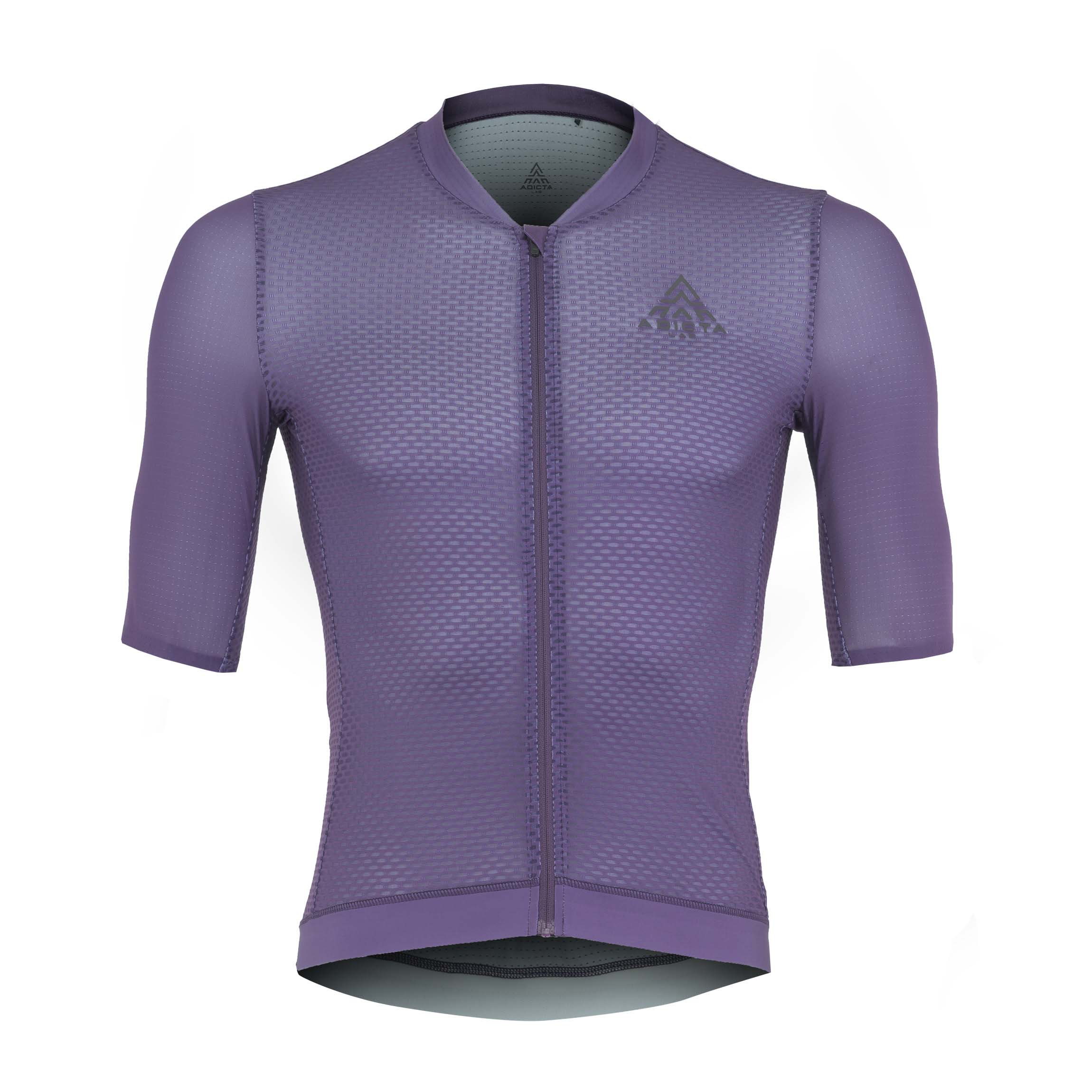 ADICTA LAB Apparel | Men's Lightweight Performance Jersey EGGPLANT