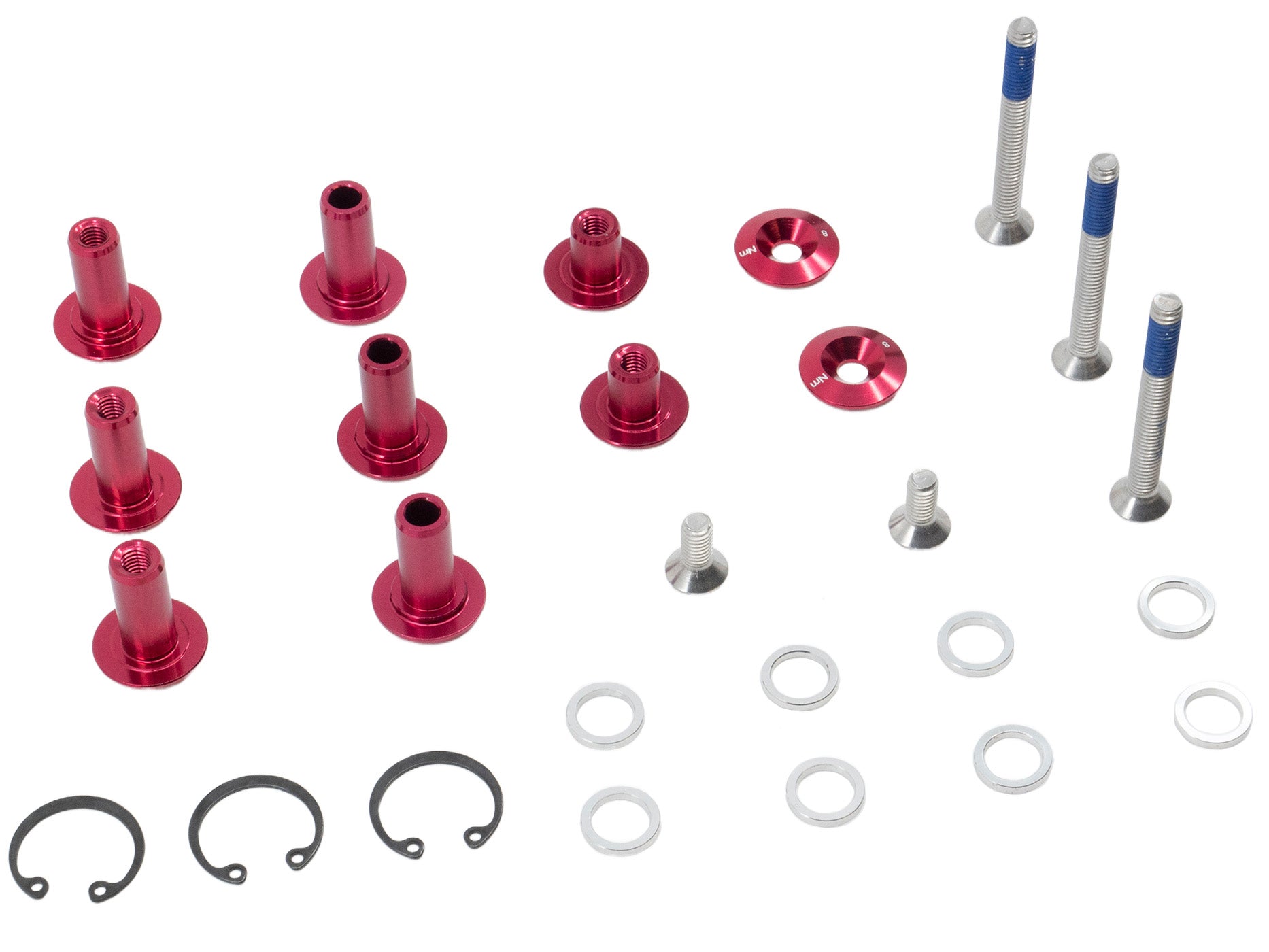 BMC Spare Parts | Bolt Kit - No 13 RED