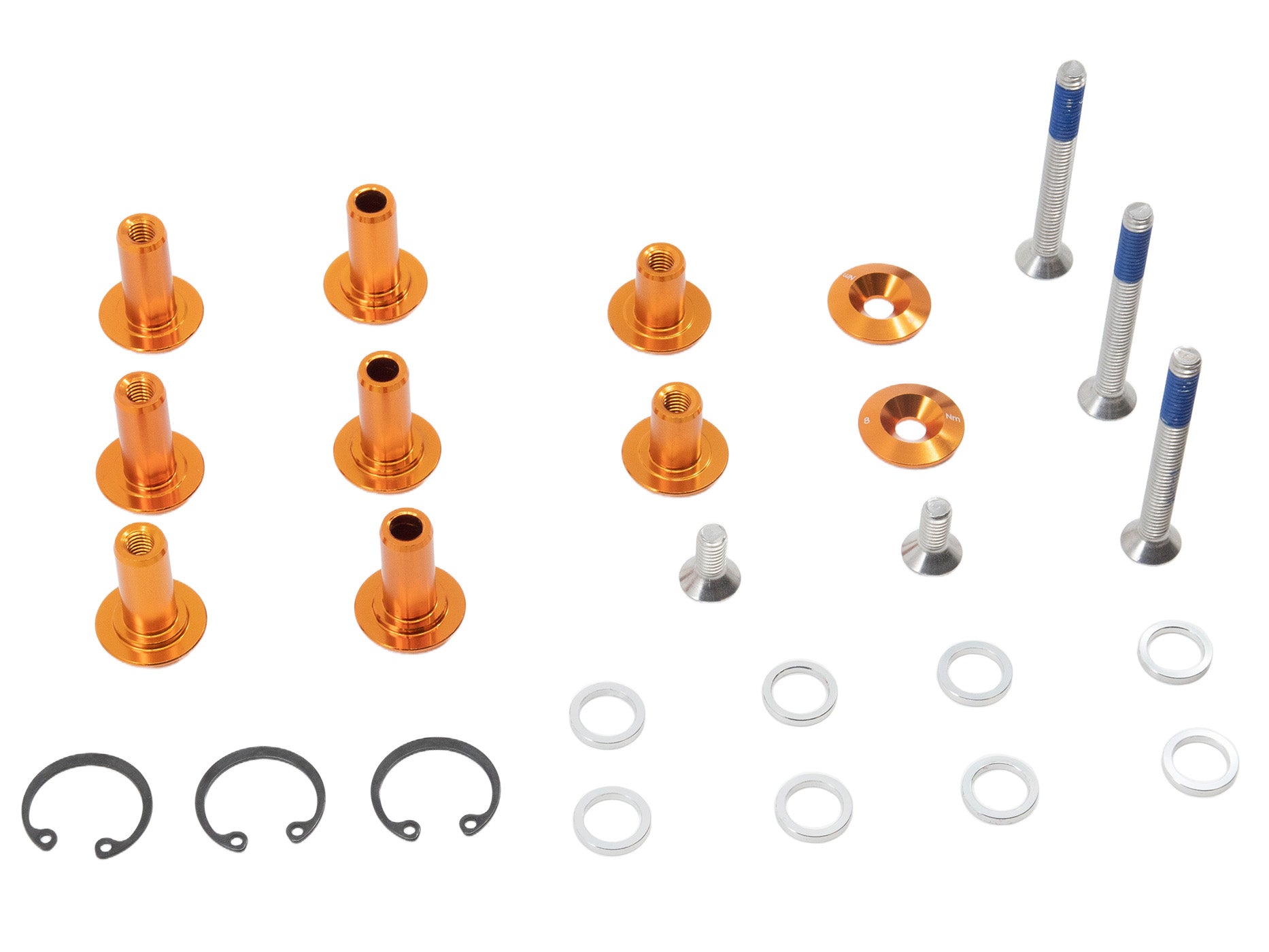 BMC Spare Parts | Bolt Kit - No 22 ORANGE